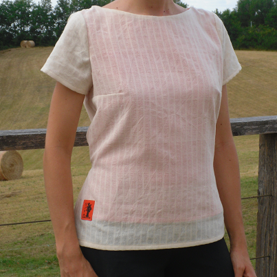 T-shirt femme ethique coton bio made in france